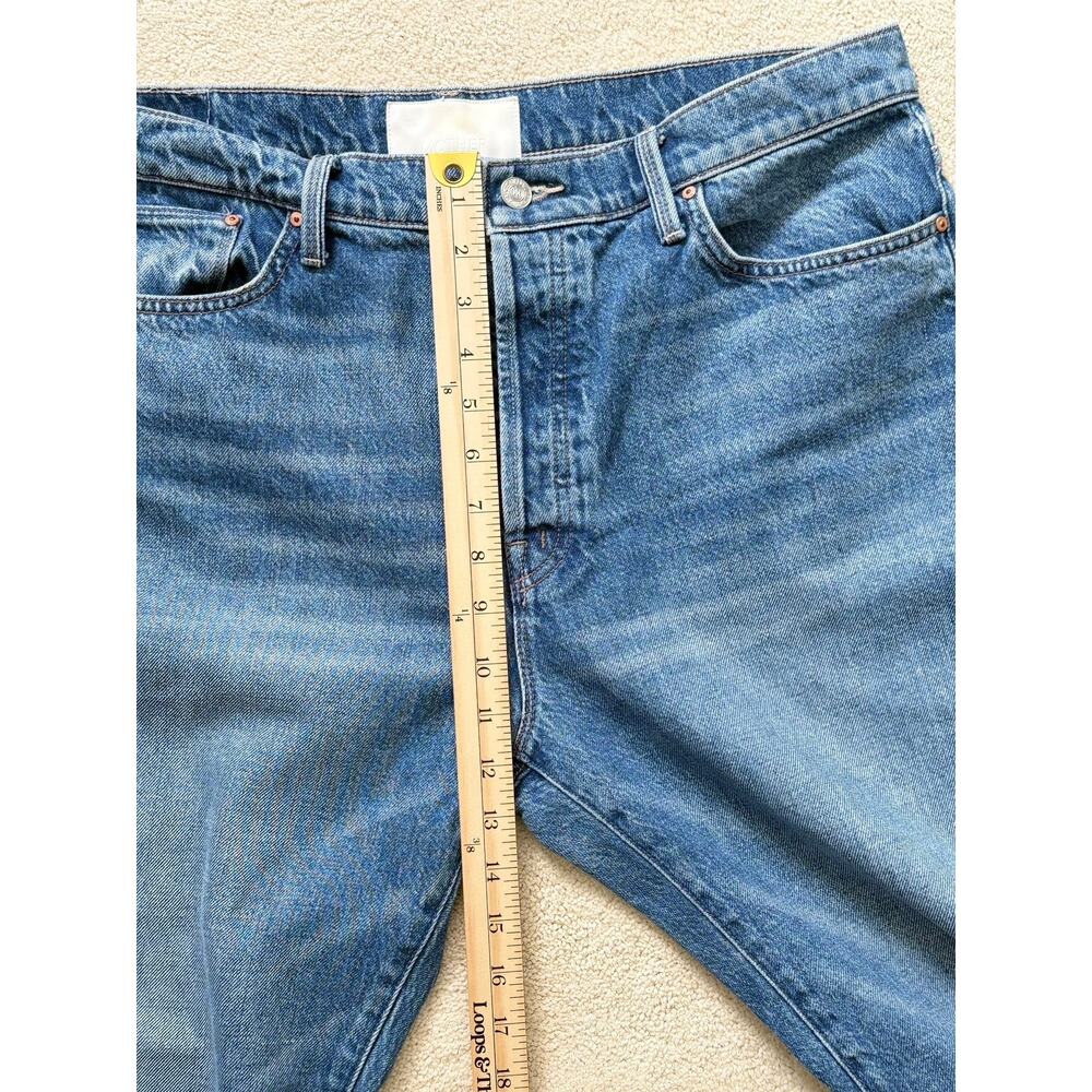 MOTHER The Ditcher Crop Hit The Ground Running Straight Leg Relaxed Fit Size 32 - Picture 5 of 8